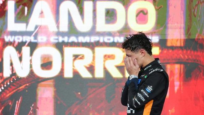 迈凯伦力克红牛二队，诺里斯统治全场