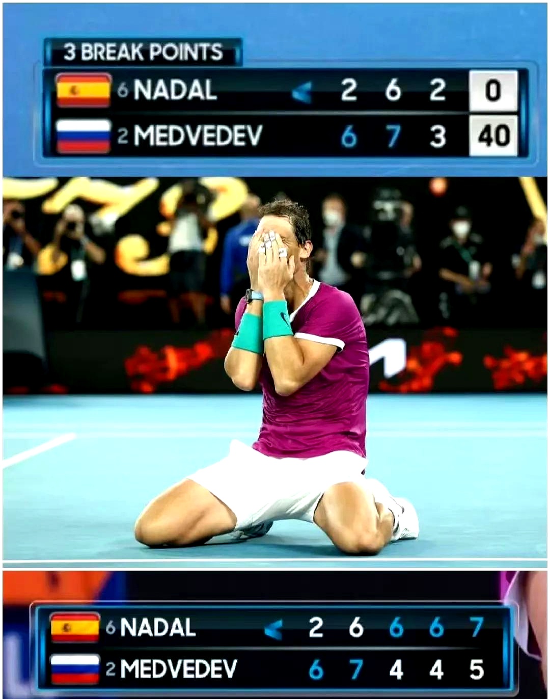 温网险胜法网，纳达尔高光表现