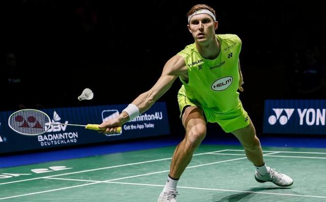 英格兰羽毛球队横扫法国羽毛球队，安赛龙统治全场